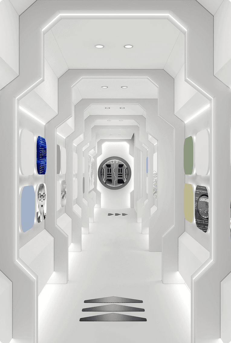 小码王少儿编程教育机构太空舱式学习环境